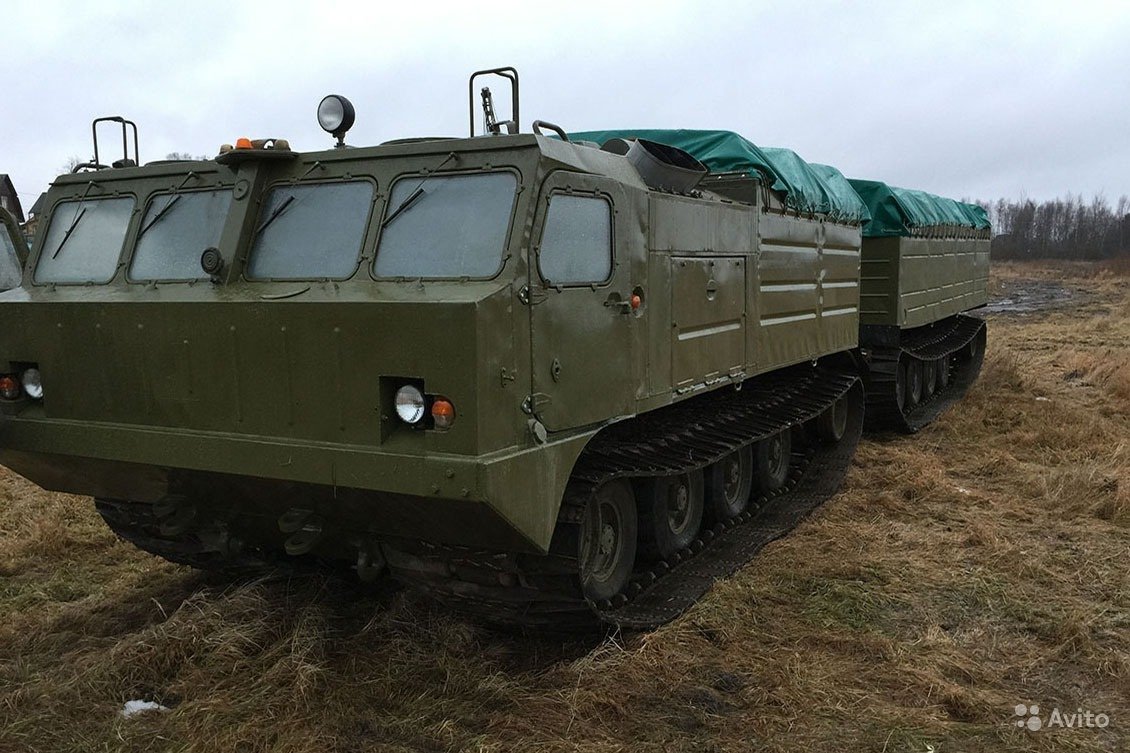 Вездеход амфибия Витязь ДТ-10П с консервации - АвтоГурман